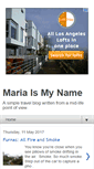 Mobile Screenshot of mariaismyname.com